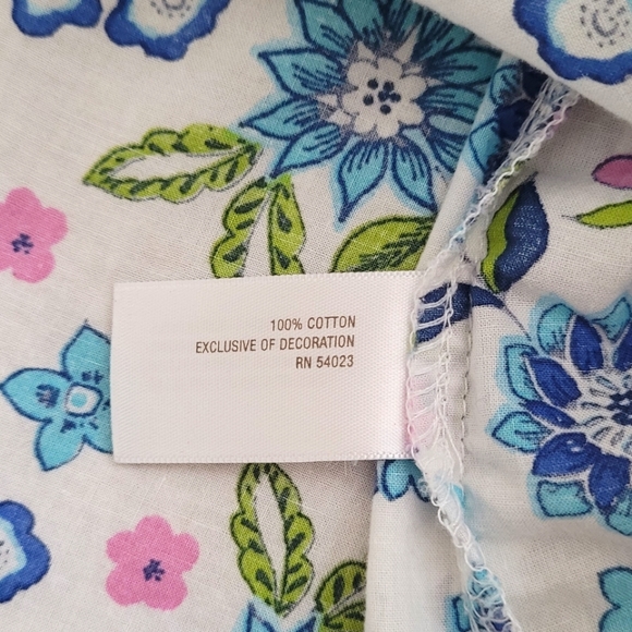Cotton floral print shirt - Picture 6 of 6